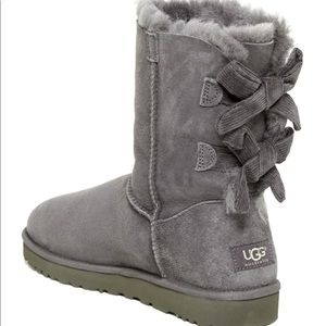 grey UGG Bailey style boots